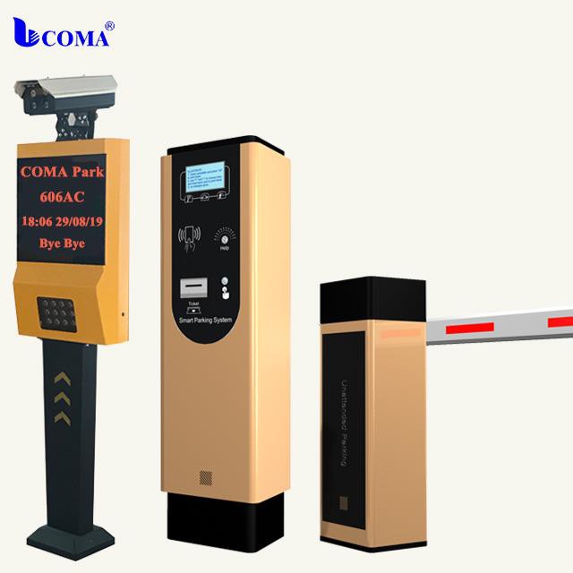 Smart ANPR Software Tiket Dispenser Sistem Kontrol Akses Parkir Mobil